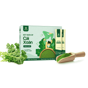 Bột nước ép tinh chất Cải Xoăn